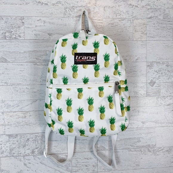 jansport mini backpack pineapple
